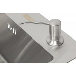 Мойка кухонная Arfeka Eco Satin с коландером AR 001 и дозатором AR DS 11 Мойка кухонная Arfeka Eco Satin с коландером AR 001 и дозатором AR DS 11
